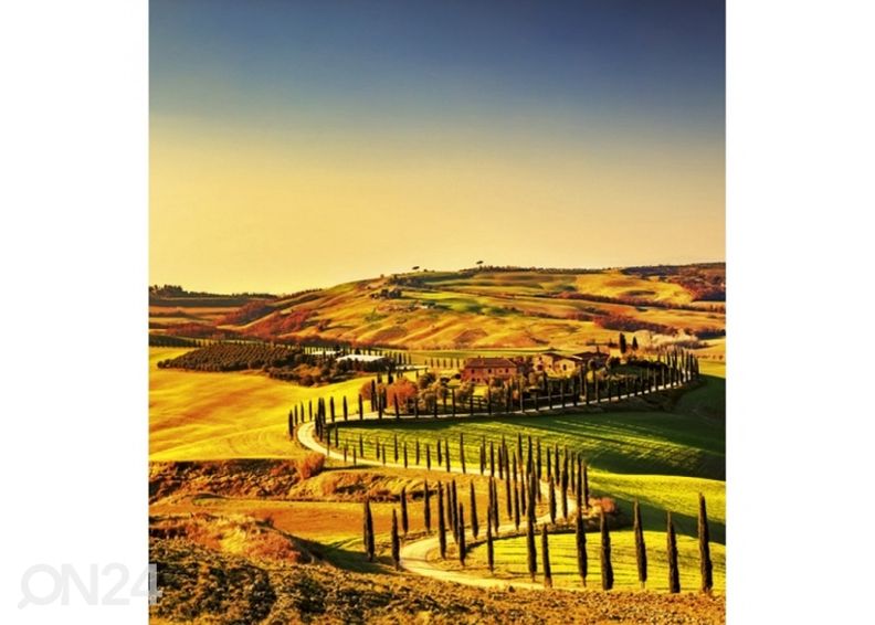 Fliis fototapeet Tuscany 150x250 cm suurendatud
