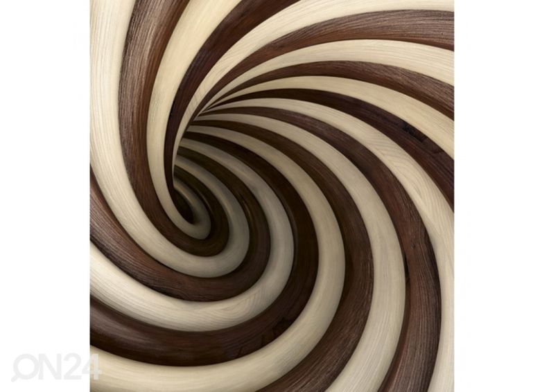 Fliis fototapeet Twisted tunnel 150x250 cm suurendatud