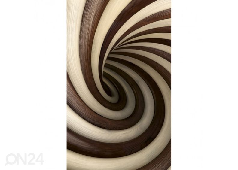 Fliis fototapeet Twisted tunnel 150x250 cm suurendatud