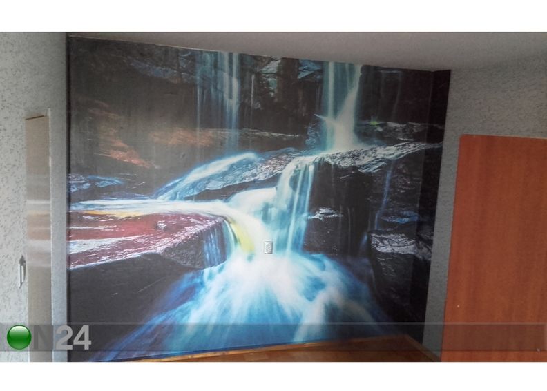 Fliis-fototapeet Water and stones 360x270 cm suurendatud