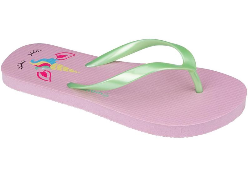 Flip-flopid tüdrukutele Print Waikiki Beach suurendatud