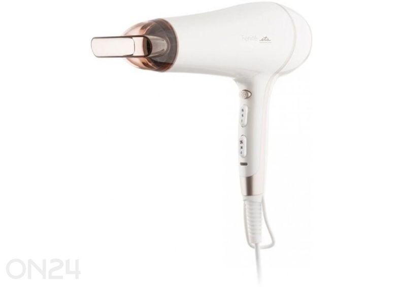 Föön ETA 732090010, 2400 W, ioonfunktsiooniga, valge/roosa suurendatud