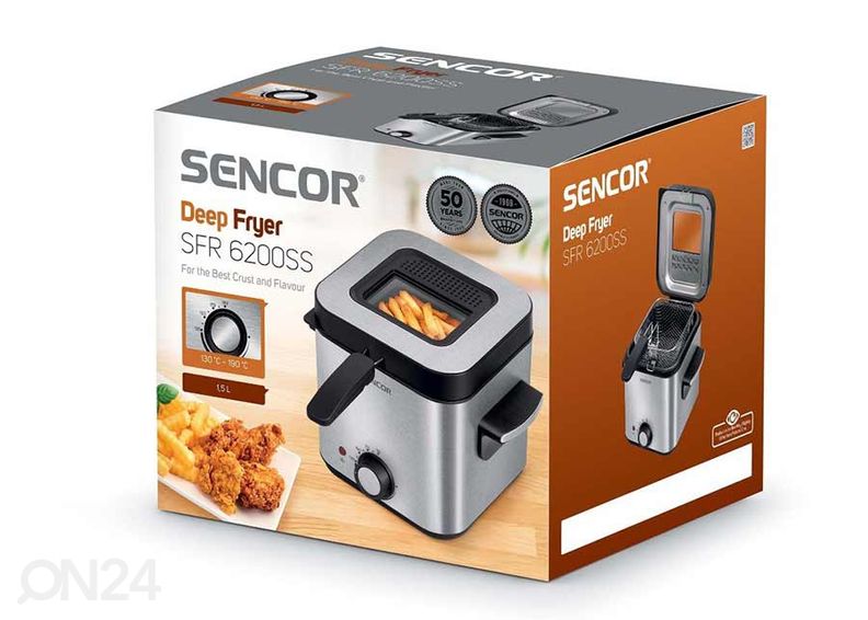 Fritüür Sencor SFR6200SS suurendatud