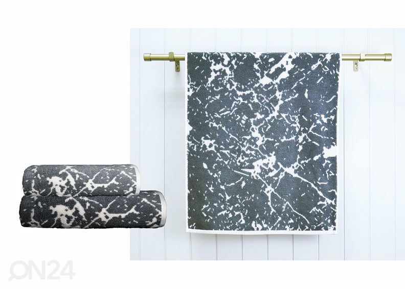 Froteerätikute komplekt Marble hall, 2 tk suurendatud