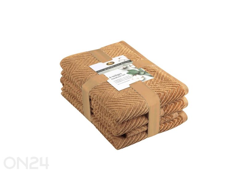 Froteerätikute komplekt Viola, 6 osa suurendatud