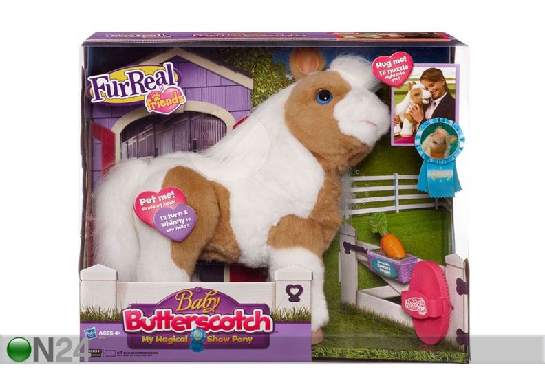 FurReal Friends Butterscotch poni suurendatud