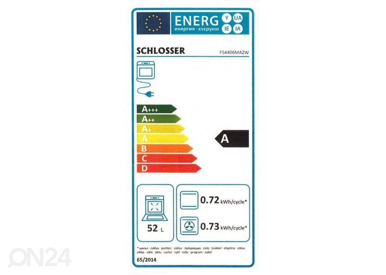 Gaasipliit Schlosser FS4406MAZD suurendatud