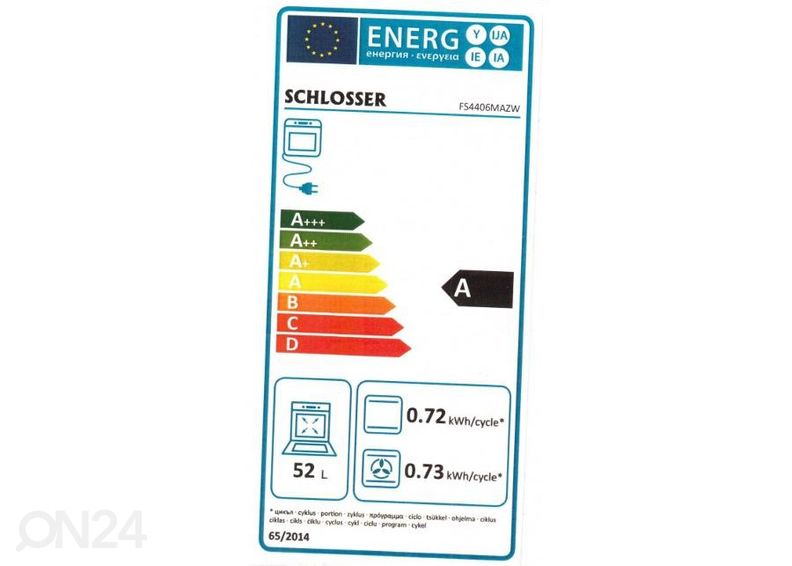 Gaasipliit Schlosser FS4406MAZW suurendatud