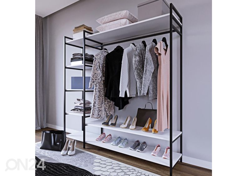 Garderoob suurendatud