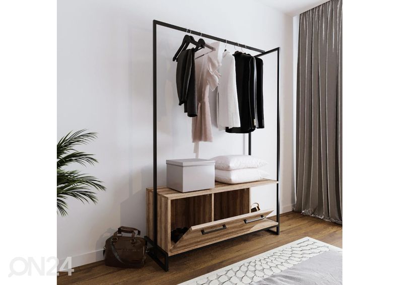 Garderoob suurendatud