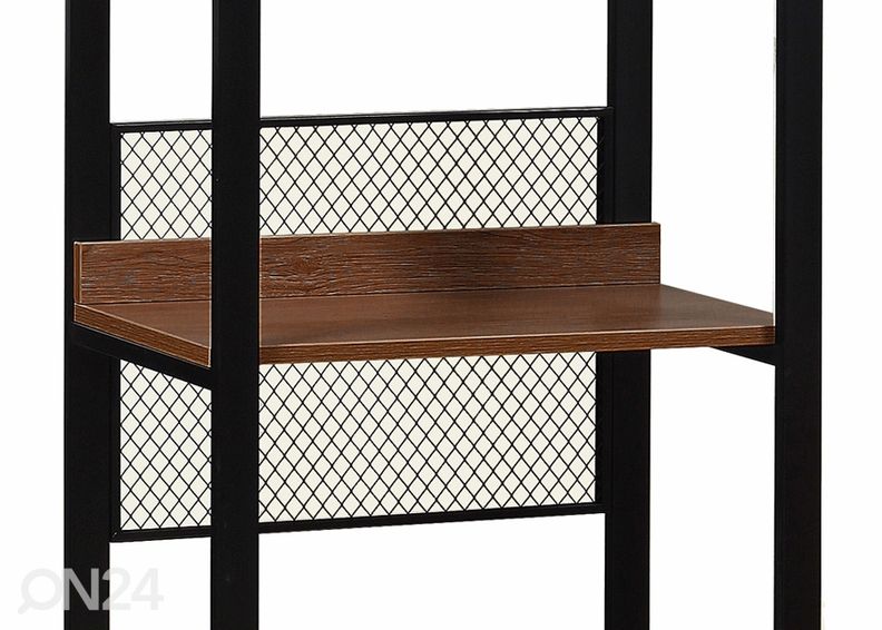 Garderoobisüsteem (2 riiulit+2 toru) 60x200 cm suurendatud