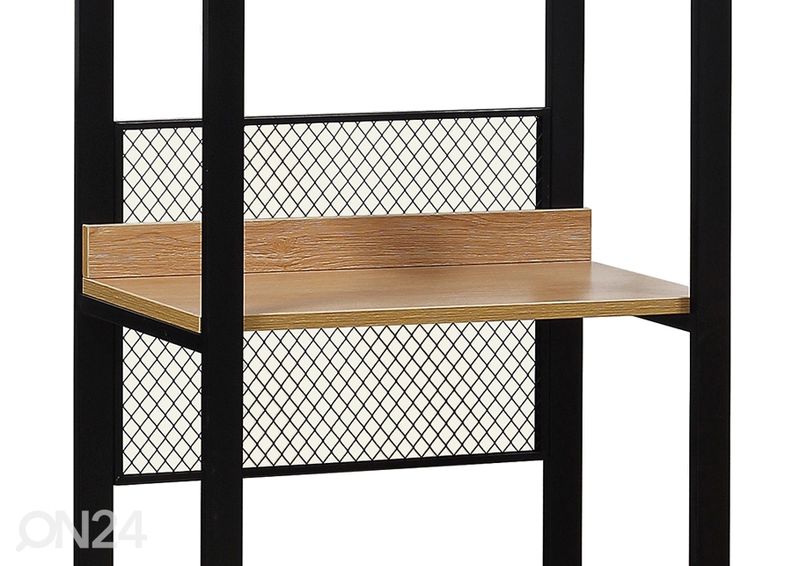 Garderoobisüsteem (5 riiuliit+2 toru) 60x200 cm suurendatud