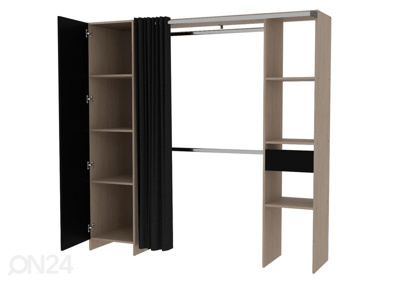 Garderoobisüsteem Atelier 180 cm suurendatud