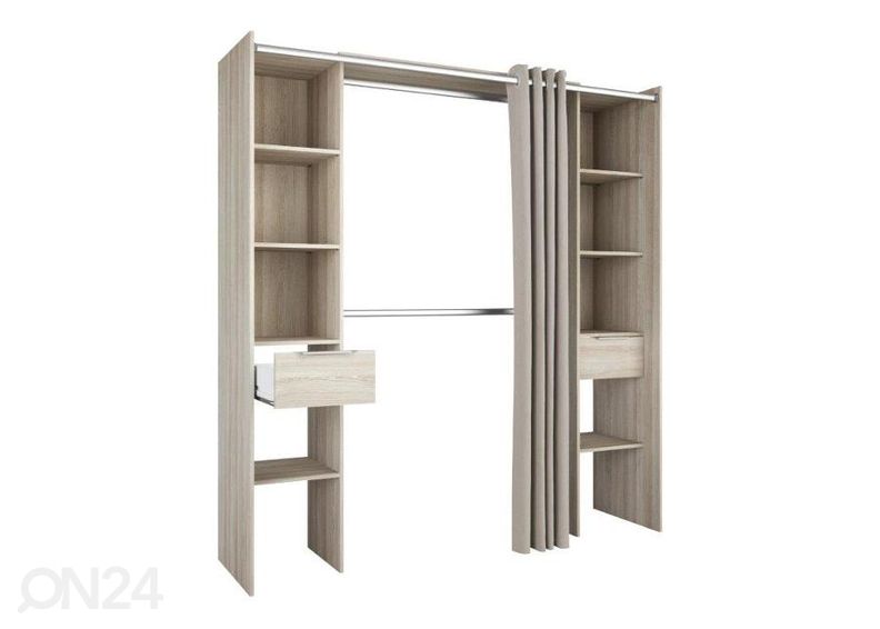 Garderoobisüsteem Dana 115-190cm suurendatud