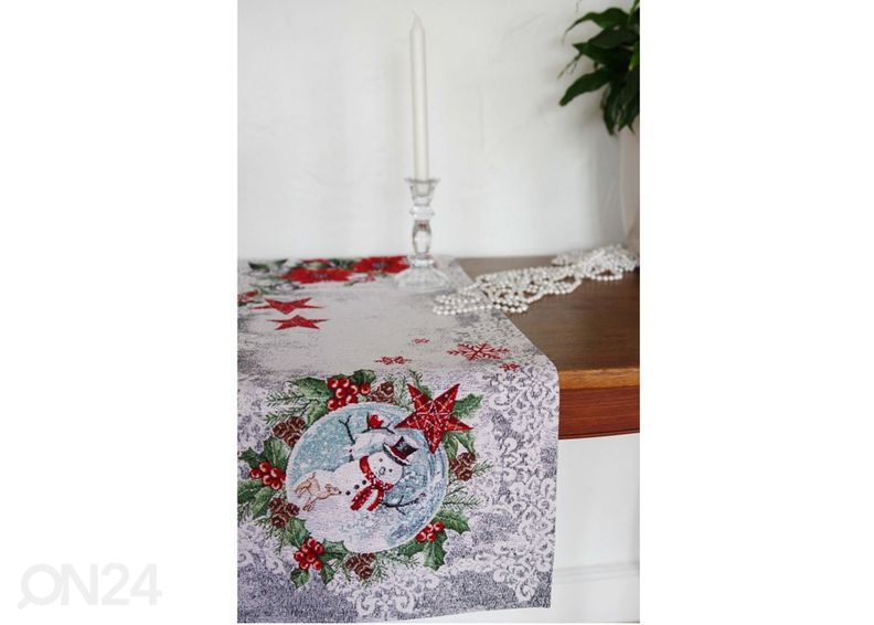 Gobeläänkangast jõululinik Neve 38x100 cm suurendatud