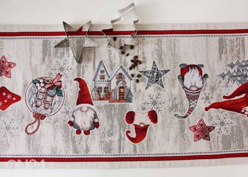 Gobeläänkangast jõululinik Päkapikk 38x100 cm suurendatud