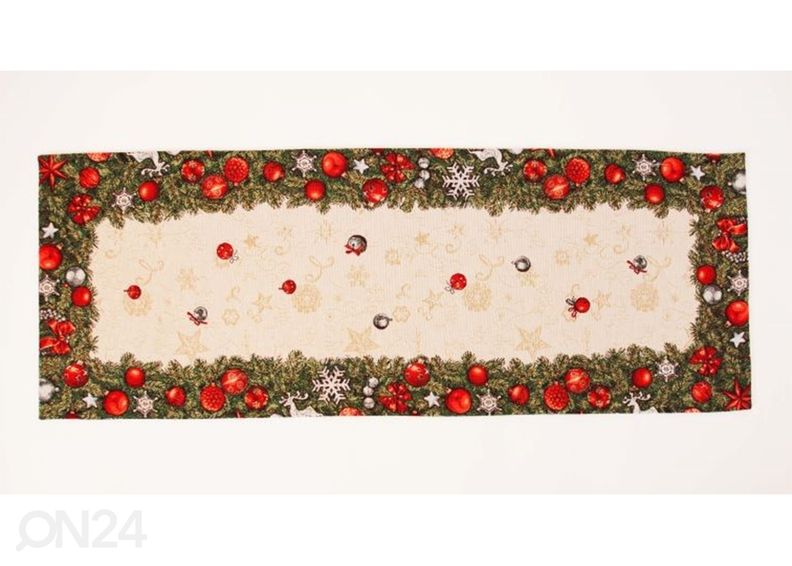 Gobeläänkangast jõululinik Spruce 37x95 cm suurendatud