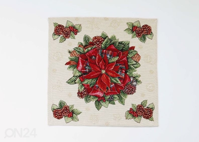 Gobeläänkangast jõulullinik/taldrikualus Zola 45x45 cm suurendatud