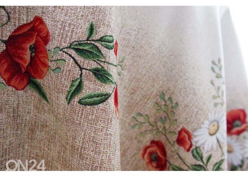 Gobeläänkangast laudlina Fleur 140x260 cm suurendatud