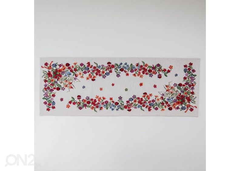 Gobeläänkangast linik Lepatriinud 36x100 cm suurendatud
