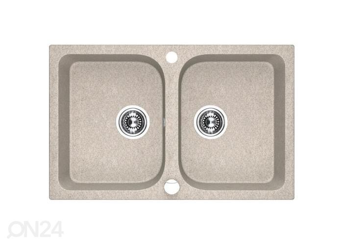 Graniidist Laveo valamu Celia 2 kraanikausiga suurendatud