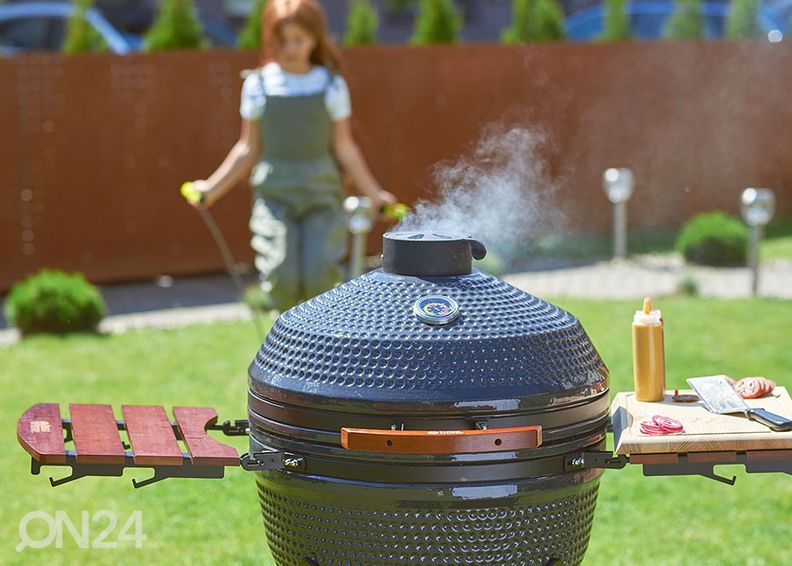 Grill TunaBone Kamado Pro TBG24GRAY-02, 24", tumehall suurendatud