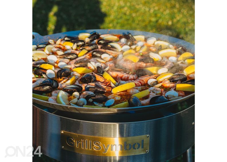 GrillSymbol gaasipõletiga grillpann PRO-720 inox suurendatud