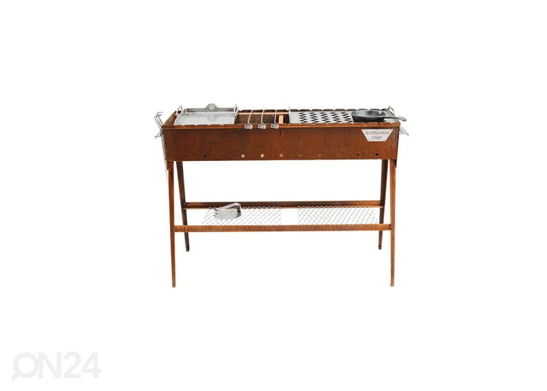 GrillSymbol söegrill Naked Chef XL suurendatud