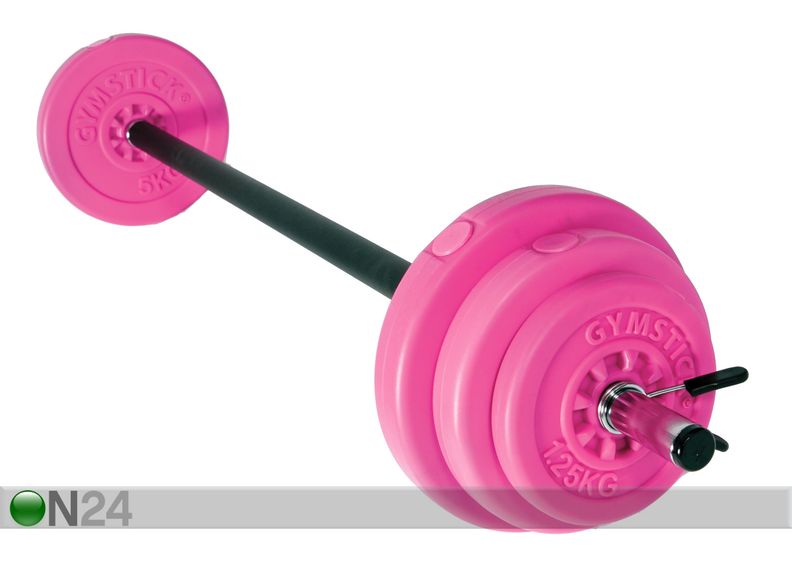 Gymstick aeroobikakang 20 kg + DVD suurendatud