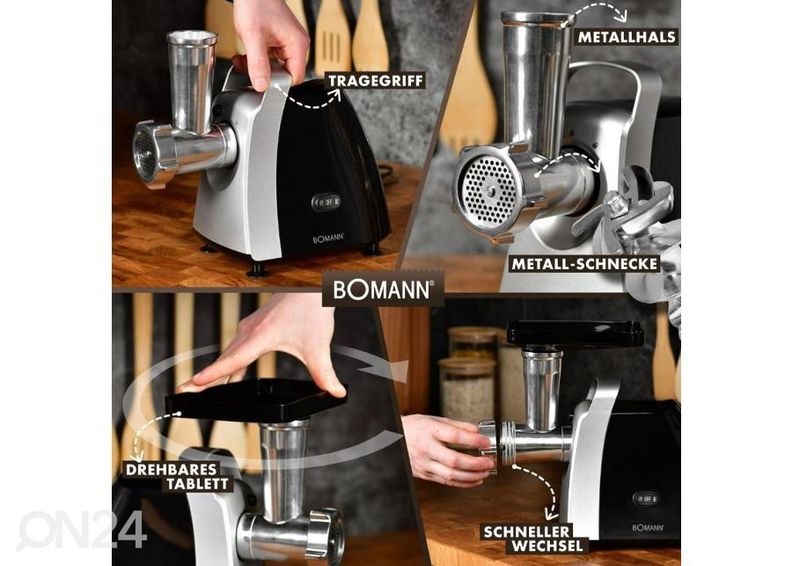 Hakklihamasin Bomann FW6067HCB suurendatud