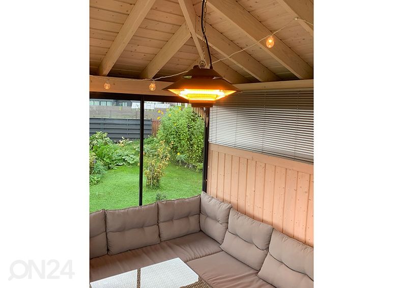 Halogeen terrassisoojendaja 1500 W suurendatud