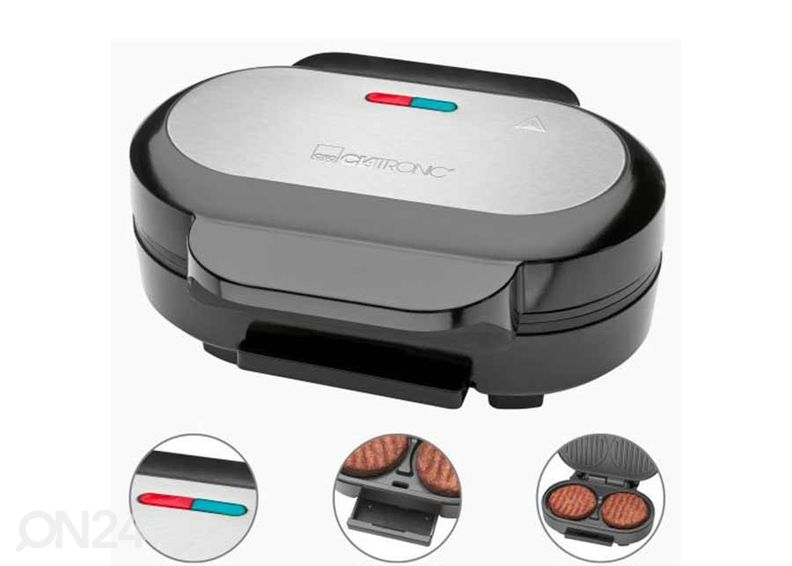 Hamburgeri grill Clatronic HBM3696 suurendatud