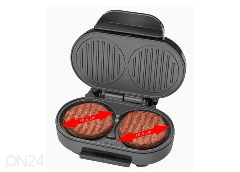 Hamburgeri grill Clatronic HBM3696 suurendatud