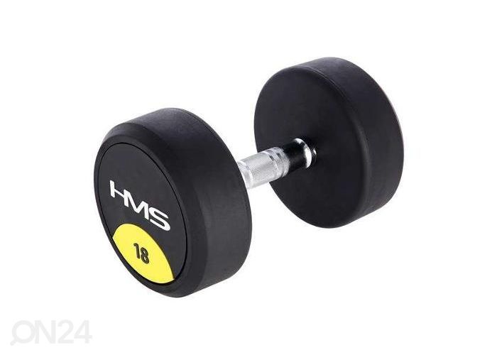 Hantel kummist HMS HG Pro 47,5 kg suurendatud