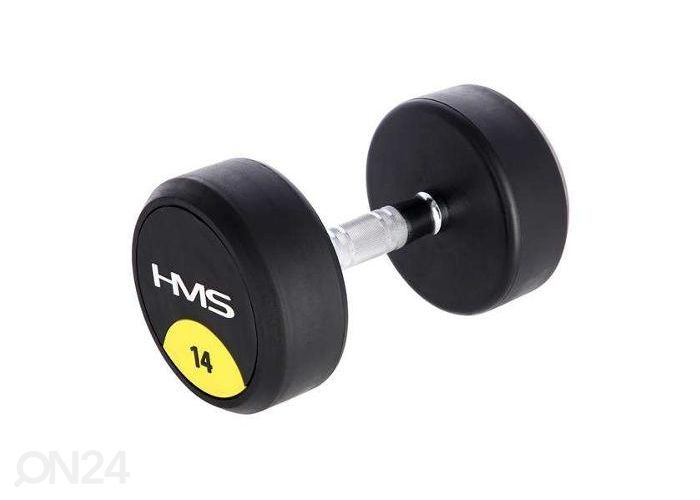 Hantel kummist HMS HG Pro 47,5 kg suurendatud