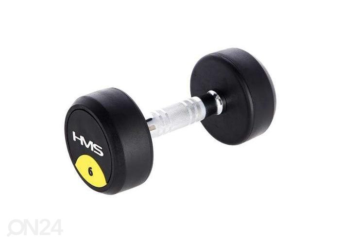 Hantel kummist HMS HG Pro 47,5 kg suurendatud