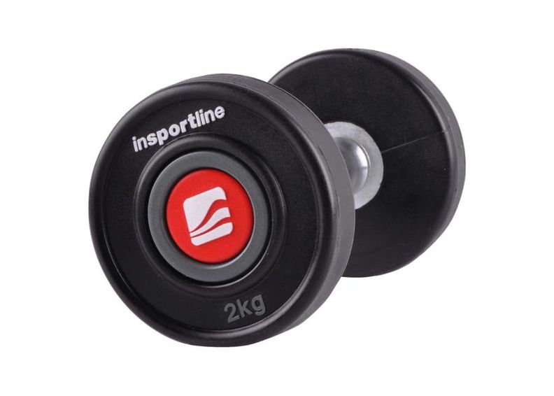 Hantel Profi 2 kg inSPORTline suurendatud