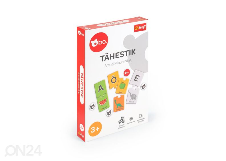 Haridusmäng Tähestik eesti keeles bo. suurendatud