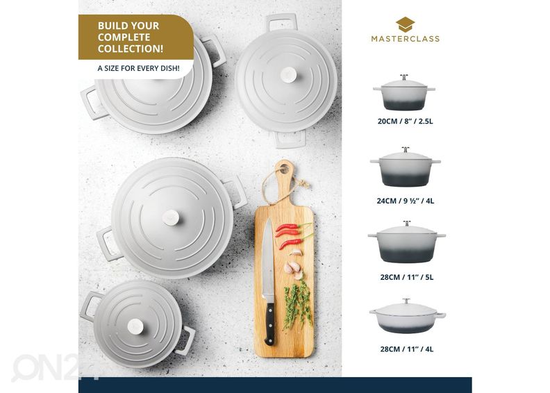 Haudepott MasterClass 5 L suurendatud