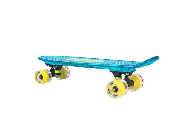 Helendav Pennyboard BT kõlariga WORKER Ravery 22" suurendatud