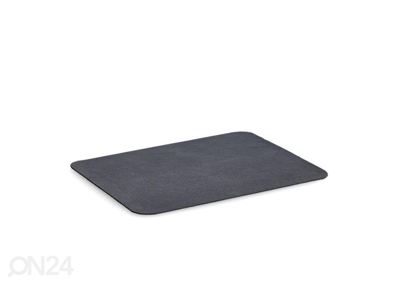 Hiirematt, kunstnahk, must suurendatud