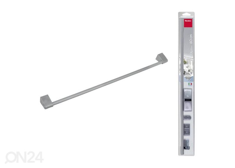 Hoidik köögitarvikutele City 60 cm, hõbe suurendatud