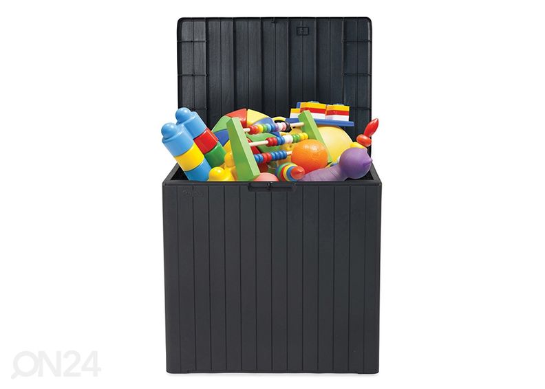 Hoiukast aeda Keter City Box, grafiit suurendatud