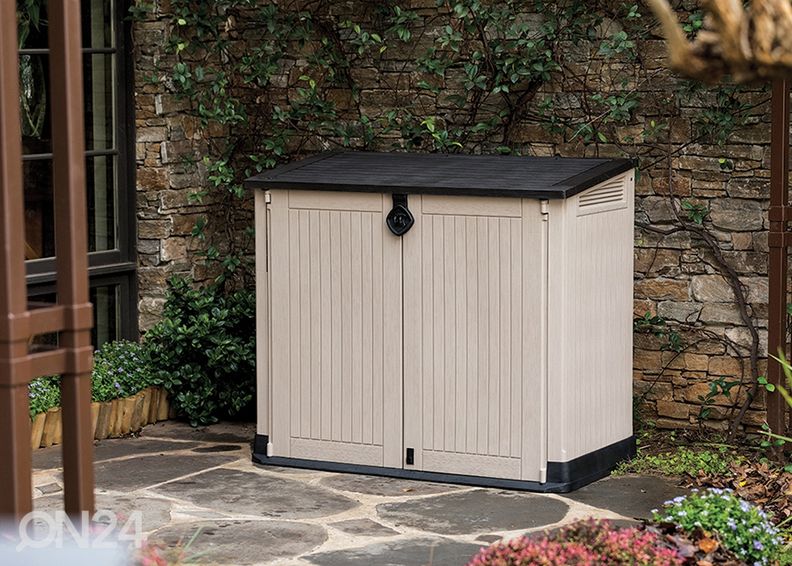 Hoiukast aeda Keter Store It Out, beež/pruun suurendatud