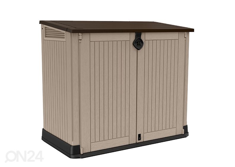 Hoiukast aeda Keter Store It Out, beež/pruun suurendatud