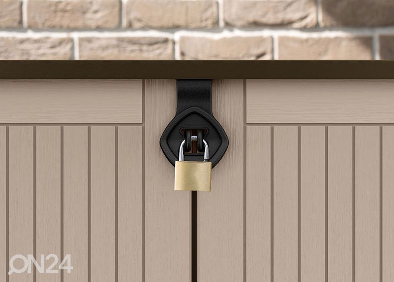 Hoiukast aeda Keter Store It Out, beež/pruun suurendatud