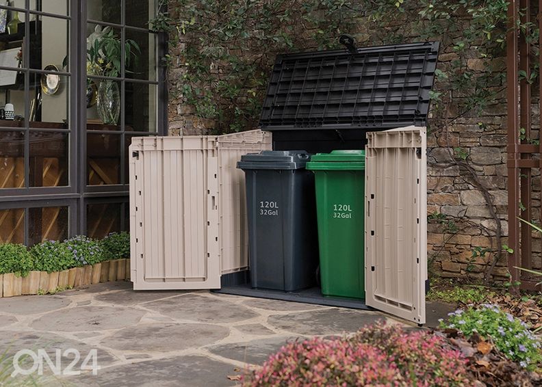 Hoiukast aeda Keter Store It Out, beež/pruun suurendatud