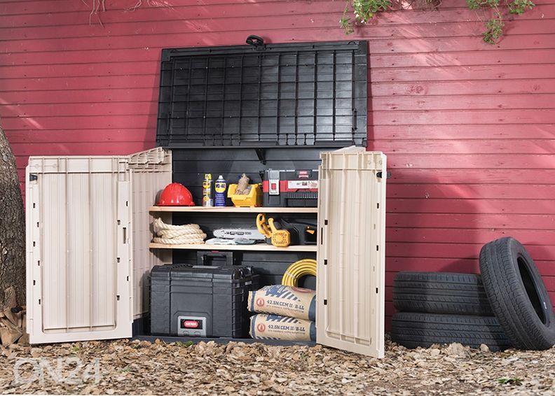 Hoiukast aeda Keter Store It Out, beež/pruun suurendatud