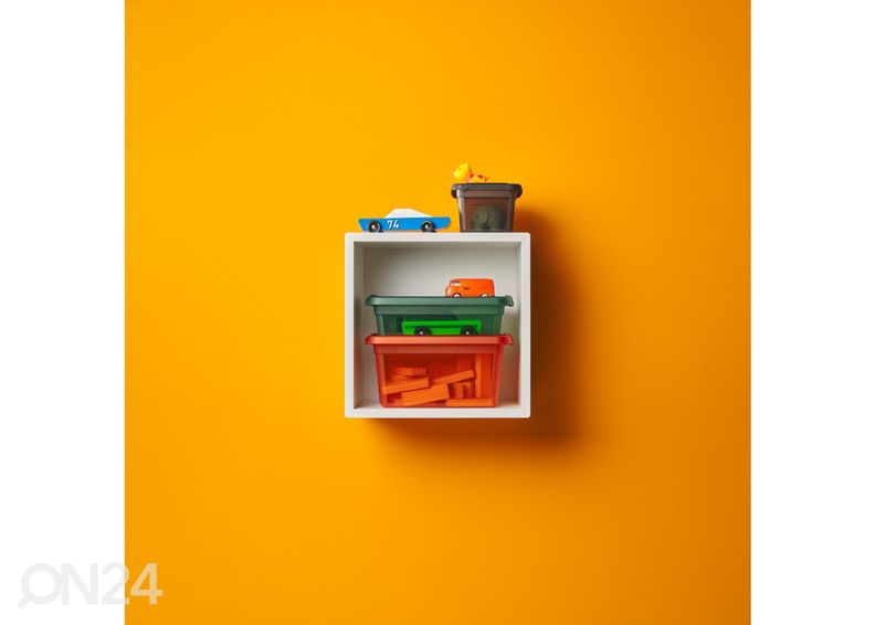 Hoiukast BaseStore 12,5 L, 28x38xh16 cm oranž suurendatud