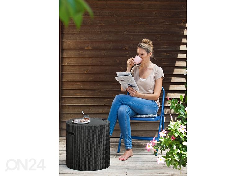 Hoiukast-iste Keter Cool Store ümar suurendatud